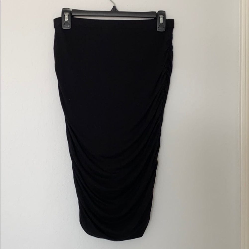 dressy tight black/gray pencil skirt